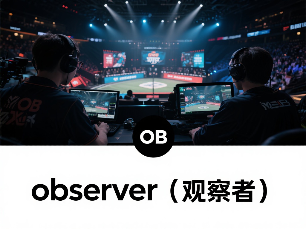 什么是OB？电竞领域的定义
“OB”是“obse