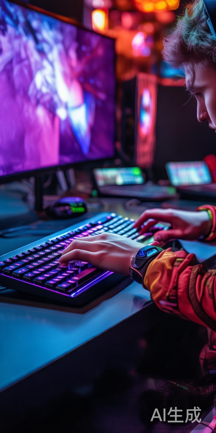 在激烈的电竞比赛中，优秀的技巧和反应速度固然重要，