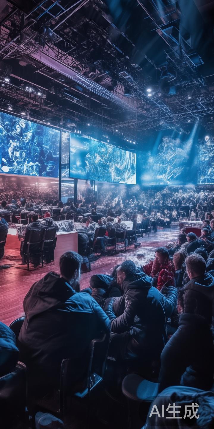 冬天虽寒冷，但OB电竞平台的电竞场馆内却火热沸腾，